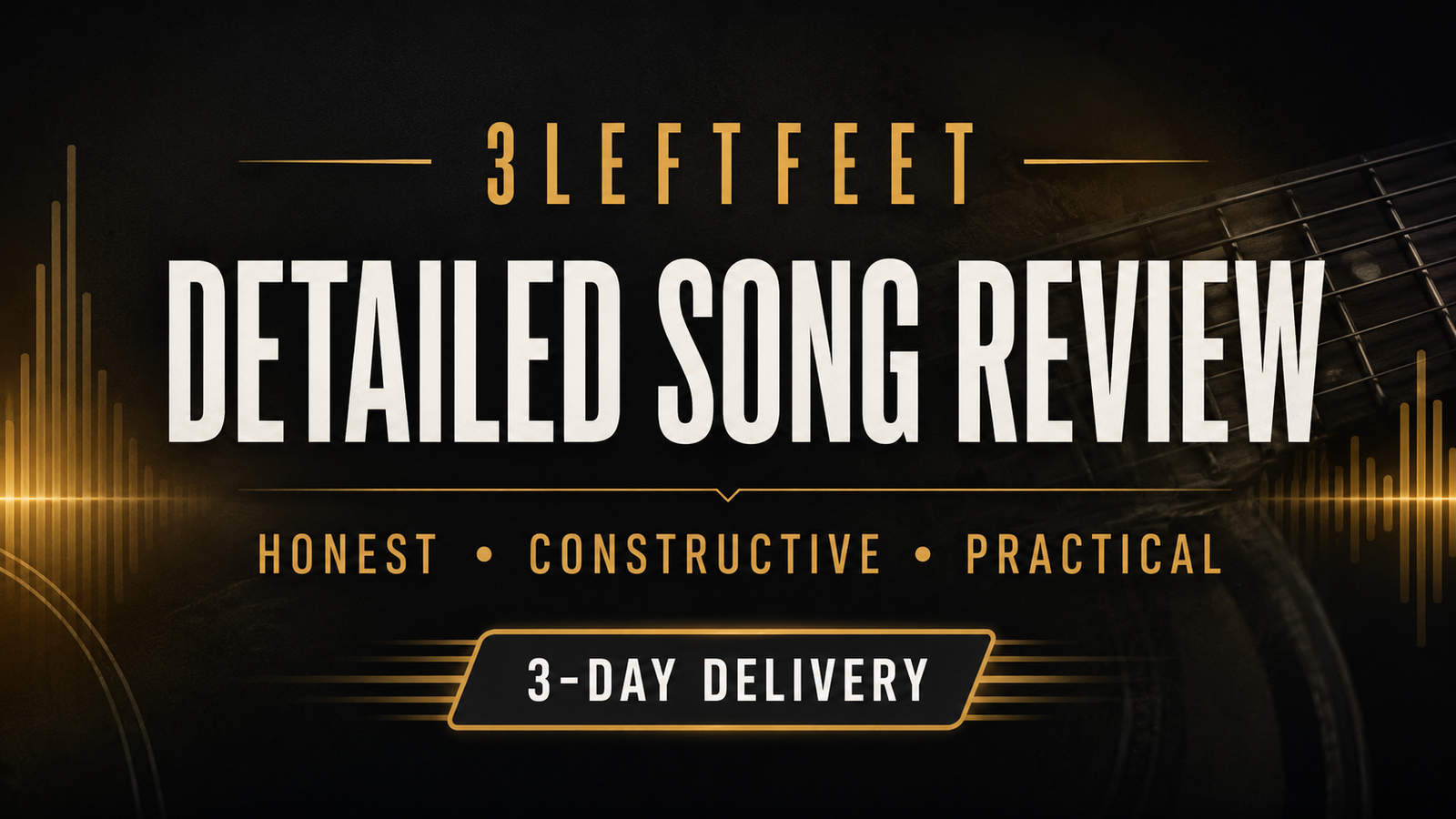 Detailed Song Review & Songwriting Feedback